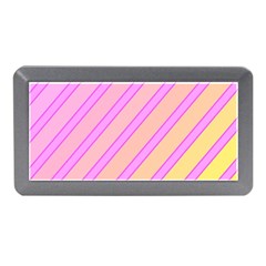 Pink And Yellow Elegant Design Memory Card Reader (mini) by Valentinaart