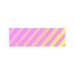 Pink And Yellow Elegant Design Satin Scarf (oblong) by Valentinaart