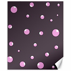 Pink Bubbles Canvas 16  X 20  