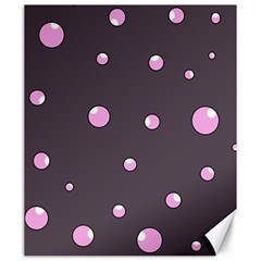 Pink Bubbles Canvas 20  X 24  