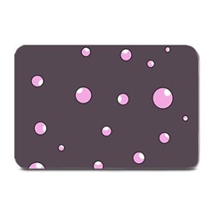 Pink Bubbles Plate Mats