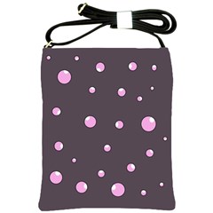 Pink Bubbles Shoulder Sling Bags