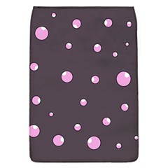 Pink Bubbles Flap Covers (l)  by Valentinaart