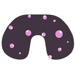 Pink Bubbles Travel Neck Pillows