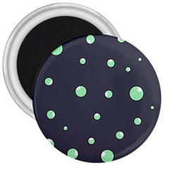 Green Bubbles 3  Magnets