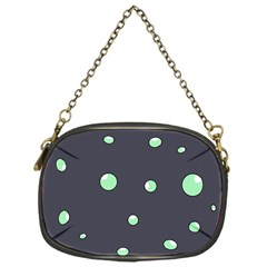 Green Bubbles Chain Purses (one Side) 