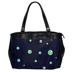 Green Bubbles Office Handbags