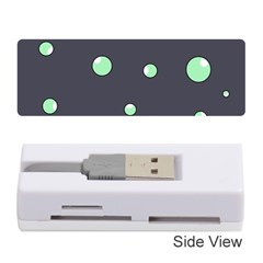 Green Bubbles Memory Card Reader (stick) 