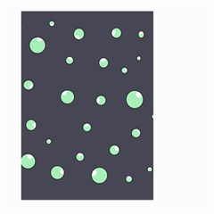 Green Bubbles Large Garden Flag (two Sides)