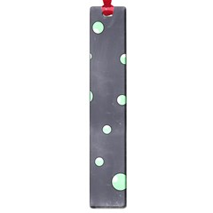 Green Bubbles Large Book Marks by Valentinaart