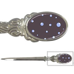 Blue Bubbles Letter Openers by Valentinaart