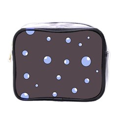 Blue Bubbles Mini Toiletries Bags