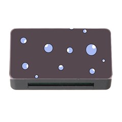 Blue Bubbles Memory Card Reader With Cf