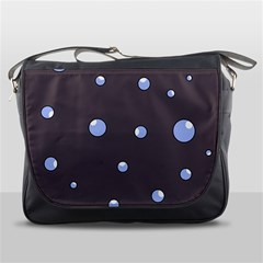 Blue Bubbles Messenger Bags