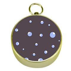 Blue Bubbles Gold Compasses