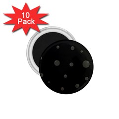 Gray Bubbles 1 75  Magnets (10 Pack) 