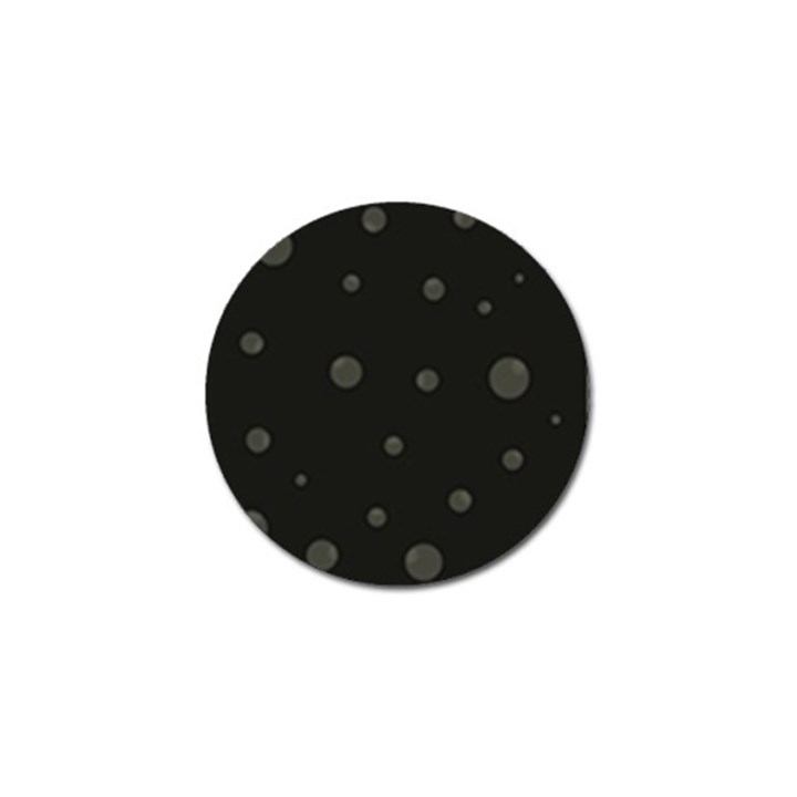 Gray bubbles Golf Ball Marker