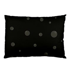 Gray Bubbles Pillow Case