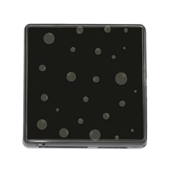 Gray Bubbles Memory Card Reader (square)