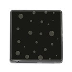 Gray bubbles Memory Card Reader (Square) Front