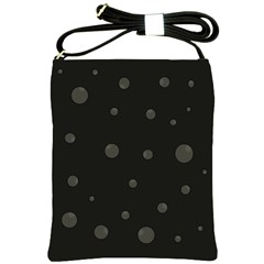 Gray Bubbles Shoulder Sling Bags