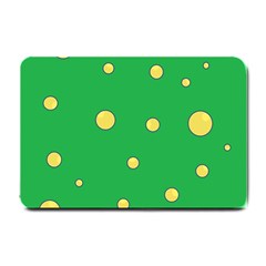 Yellow Bubbles Small Doormat 