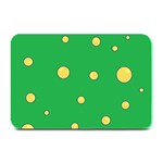 Yellow bubbles Plate Mats 18 x12  Plate Mat