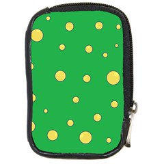 Yellow Bubbles Compact Camera Cases