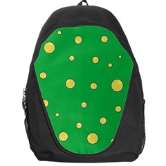 Yellow Bubbles Backpack Bag