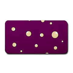 Purple And Yellow Bubbles Medium Bar Mats