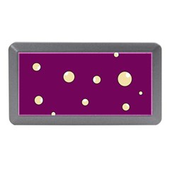 Purple And Yellow Bubbles Memory Card Reader (mini)