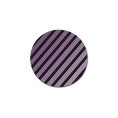 Purple Elegant Lines Golf Ball Marker (4 Pack) by Valentinaart