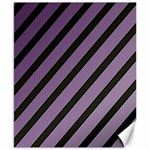 Purple elegant lines Canvas 8  x 10  8.15 x9.66  Canvas - 1