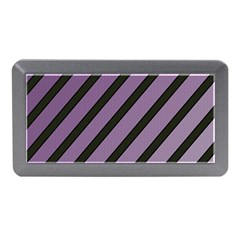 Purple Elegant Lines Memory Card Reader (mini)