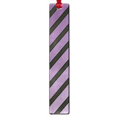 Purple Elegant Lines Large Book Marks