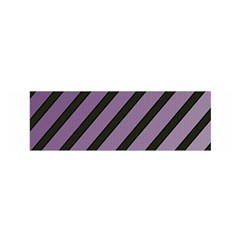 Purple Elegant Lines Satin Scarf (oblong)