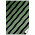 Green elegant lines Canvas 24  x 36  23.35 x34.74  Canvas - 1