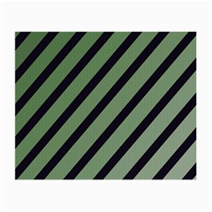 Green Elegant Lines Small Glasses Cloth (2-side)