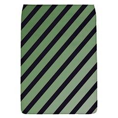 Green Elegant Lines Flap Covers (s)  by Valentinaart