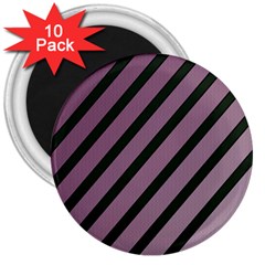 Elegant Lines 3  Magnets (10 Pack)  by Valentinaart