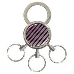 Elegant Lines 3-ring Key Chains by Valentinaart