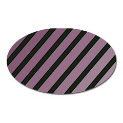 Elegant Lines Oval Magnet by Valentinaart