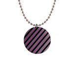 Elegant lines Button Necklaces Front