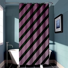 Elegant Lines Shower Curtain 36  X 72  (stall) 