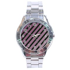 Elegant Lines Stainless Steel Analogue Watch