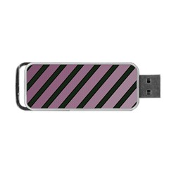 Elegant Lines Portable Usb Flash (one Side) by Valentinaart