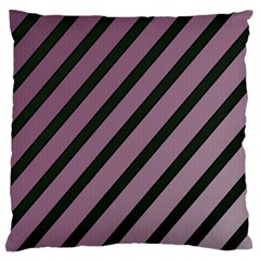 Elegant Lines Large Flano Cushion Case (two Sides)