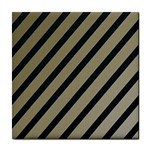 Decorative elegant lines Tile Coasters Front