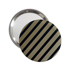 Decorative Elegant Lines 2 25  Handbag Mirrors