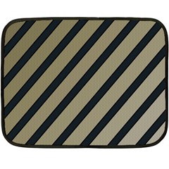 Decorative Elegant Lines Fleece Blanket (mini)